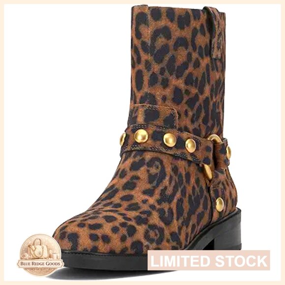 Suede Mid-Calf Boots Elegant Minimal Chic Heeled Casual Wear